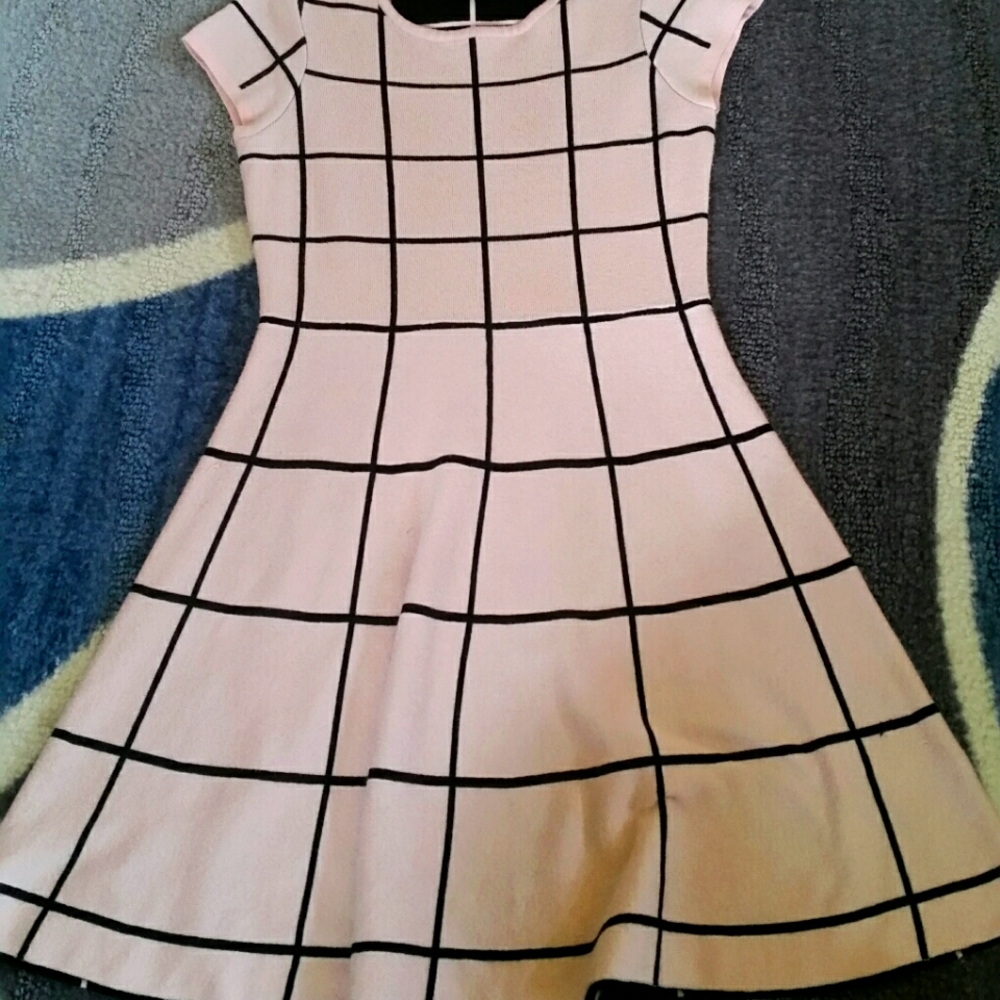 A pink dress